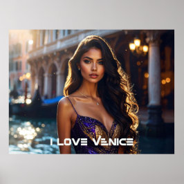 Venedig - ICH LIEBE VENEDIG Poster