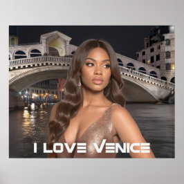 Venedig - ICH LIEBE VENEDIG Poster