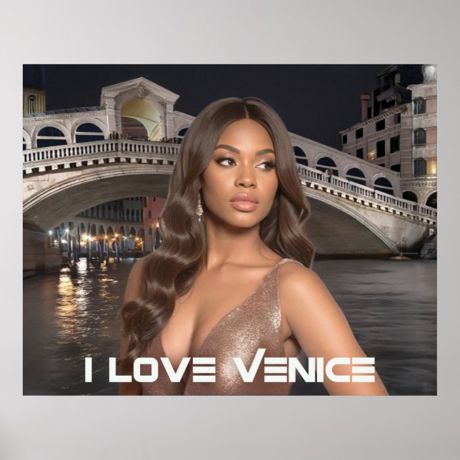 Venedig - ICH LIEBE VENEDIG Poster (Vorne)