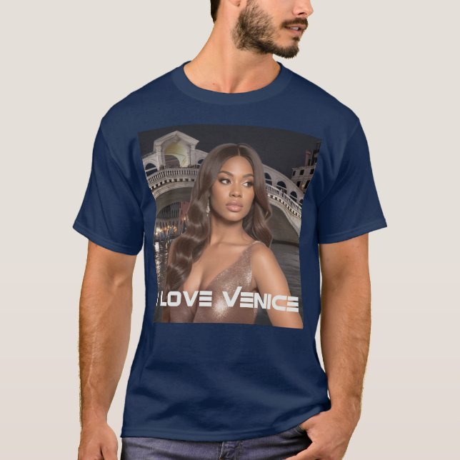 VENEDIG - ICH LIEBE VENEDIG T-Shirt (Vorderseite)