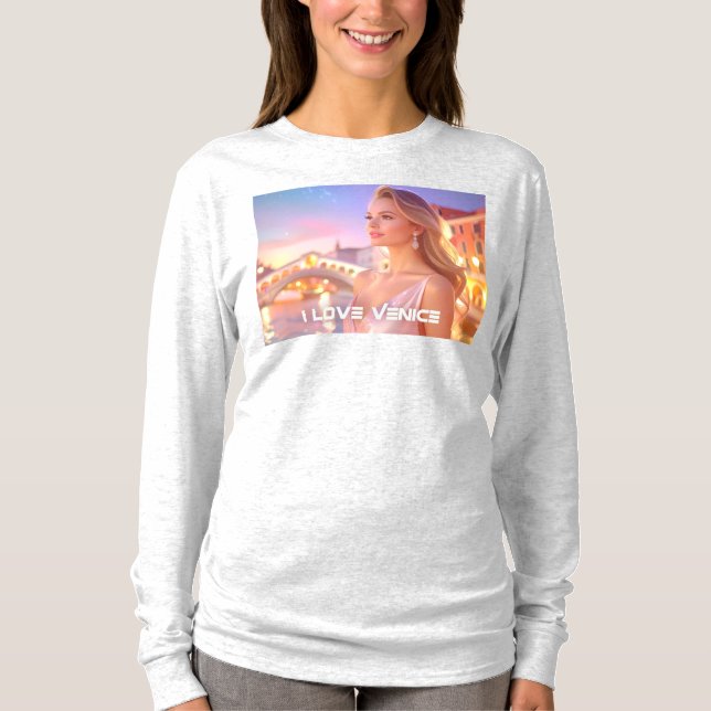 VENEDIG - ICH LIEBE VENEDIG -  T-Shirt (Vorderseite)