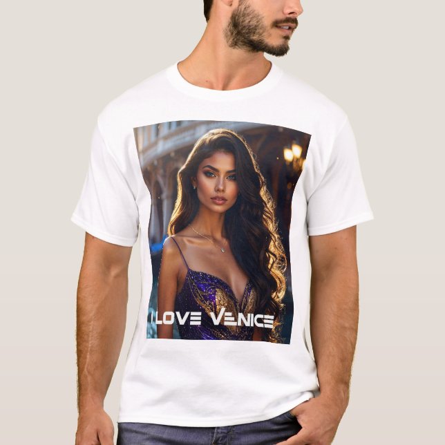 Venedig - ICH LIEBE VENEDIG T-Shirt (Vorderseite)