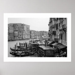 Venedig in B&W Poster