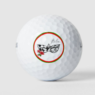 *~* Venedig Italia Italien Venitianische Maske Ros Golfball