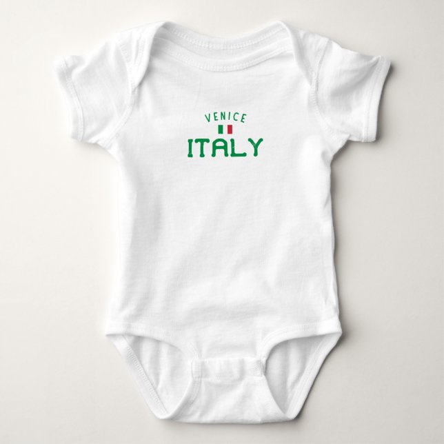 Venedig, Italien Baby Strampler (Vorderseite)