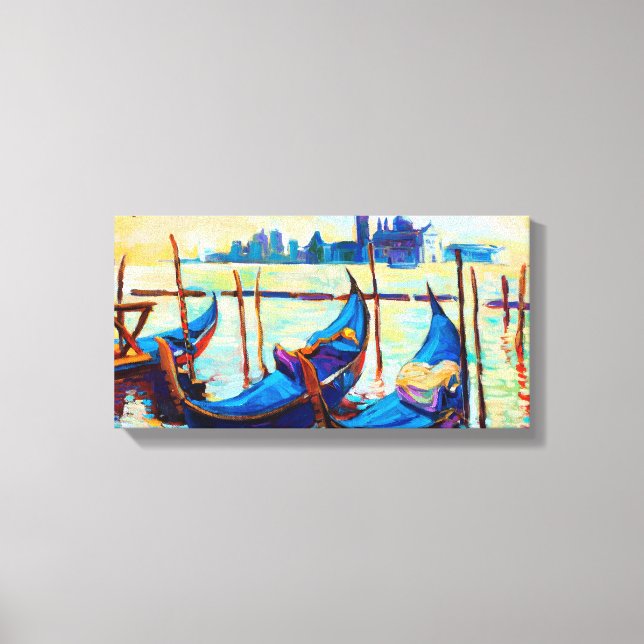 Venedig, Italien bei Sonnenuntergang Leinwanddruck (Vorderseite)