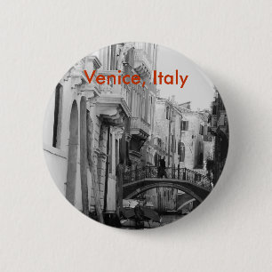 Venedig, Italien Button