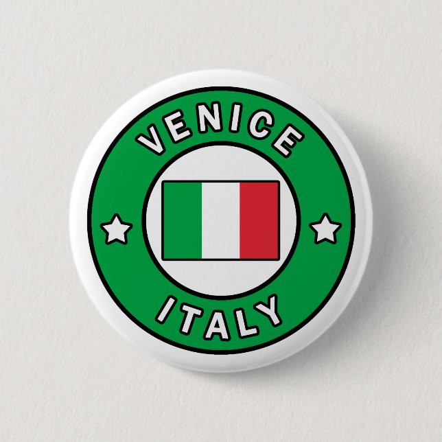 Venedig Italien Button (Vorderseite)