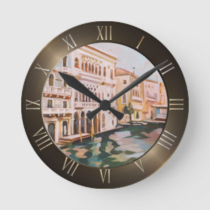 Venedig, Italien   Ca' d'Oro Palace Runde Wanduhr