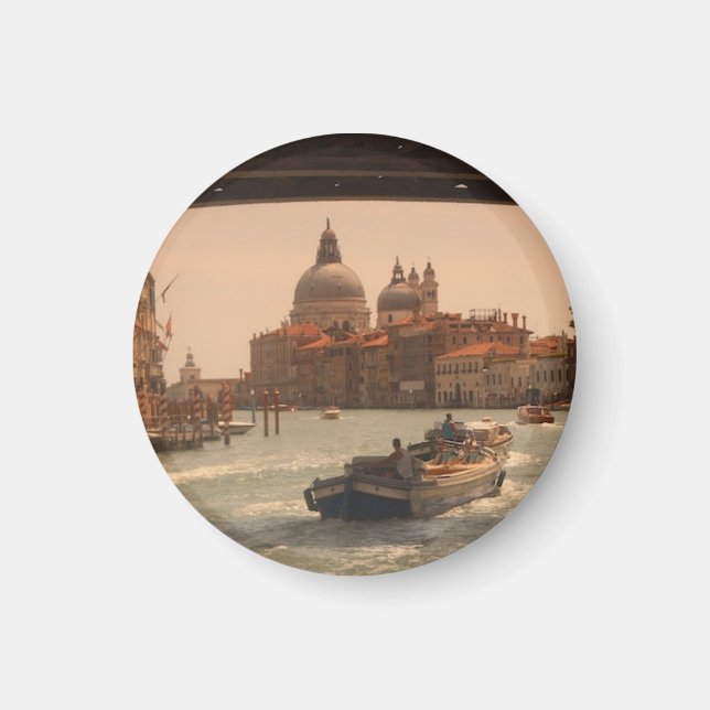 Venedig-Italien-Canal Vintag Magnet (Vorne)