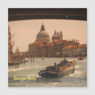 Venedig-Italien-Canal Vintag Magneteinladung
