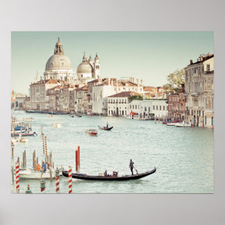 Venedig, Italien | Der Canal Grande Poster