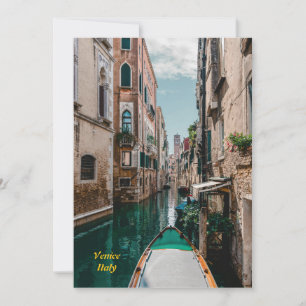 Venedig Italien Die florierende Stadt Einladung