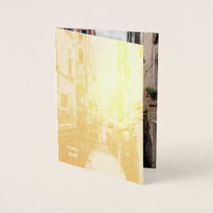 Venedig Italien Die florierende Stadt Folienkarte