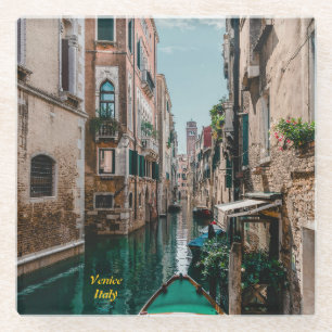 Venedig Italien Die florierende Stadt Glasuntersetzer