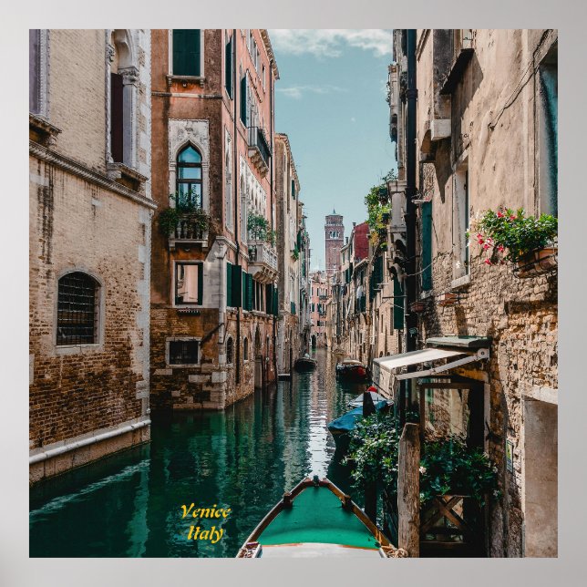 Venedig Italien Die florierende Stadt Poster (Vorne)