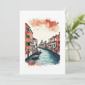 Venedig, Italien Einladung