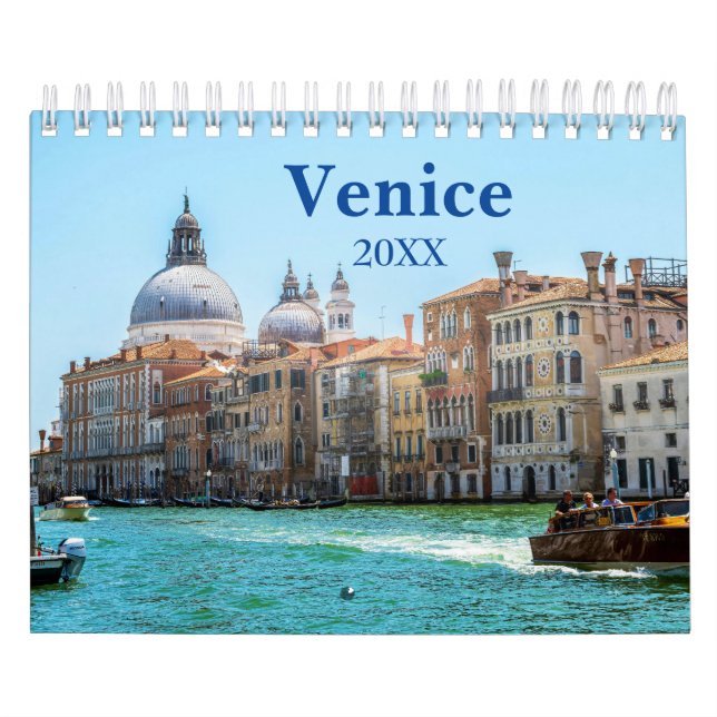 Venedig Italien Europa Ästhetischer Wall Kalender (Titelbild)