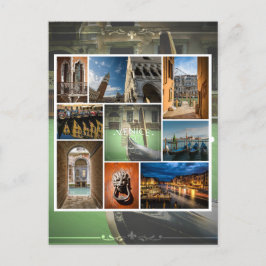 Venedig, Italien, Europa Postkarte