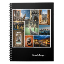 Venedig, Italien, Europa - Reisetagebuch Notizblock