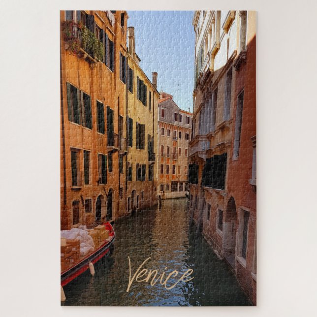 Venedig - Italien Gebäude Puzzle (Vertikal)