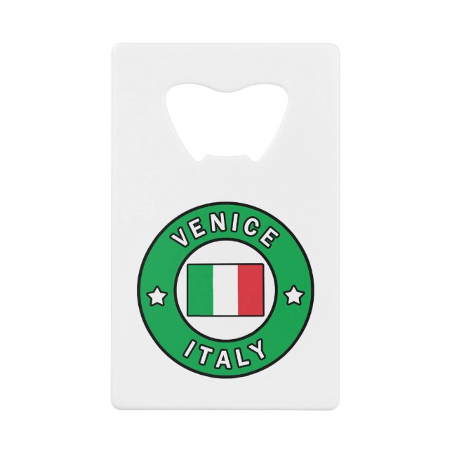 Venedig Italien Geldbeutel Flaschenöffner (Vorderseite)