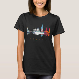 Venedig Italien Gondel Romantisches Reise-Shirt T-Shirt