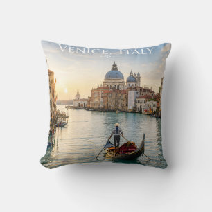 Venedig Italien Grand Canal Gondel Sonnenuntergang Kissen