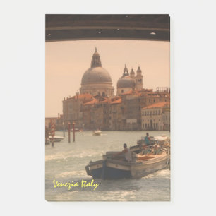 Venedig Italien Großer Kanal Vintage Post-it Klebezettel