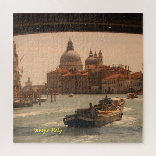 Venedig Italien Großer Kanal Vintage Puzzle