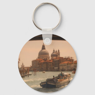 Venedig Italien Großer Kanal Vintage Schlüsselanhänger