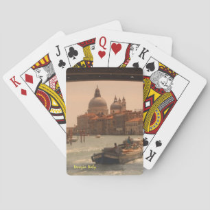 Venedig Italien Großer Kanal Vintage Spielkarten