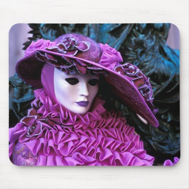 Venedig, Italien (IT) - Karnevals-Maske Mousepad (Vorne)