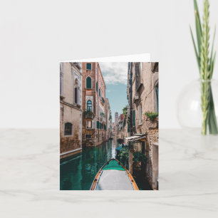 Venedig Italien Kanal Szene Premium