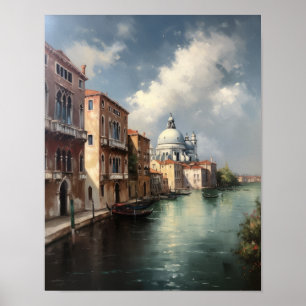 Venedig Italien Landschaft Kunstdruckerei Poster