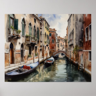 Venedig Italien Landschaft Kunstdruckerei Poster