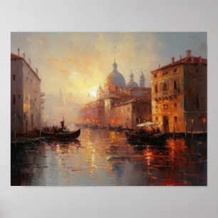 Venedig Italien Landschaft Kunstdruckerei Poster