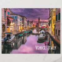 Venedig, Italien - Landschaftlicher Kanal und Vene