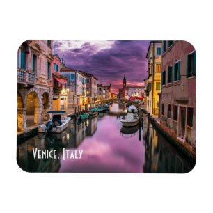 Venedig, Italien - Landschaftlicher Kanal und Vene Magnet