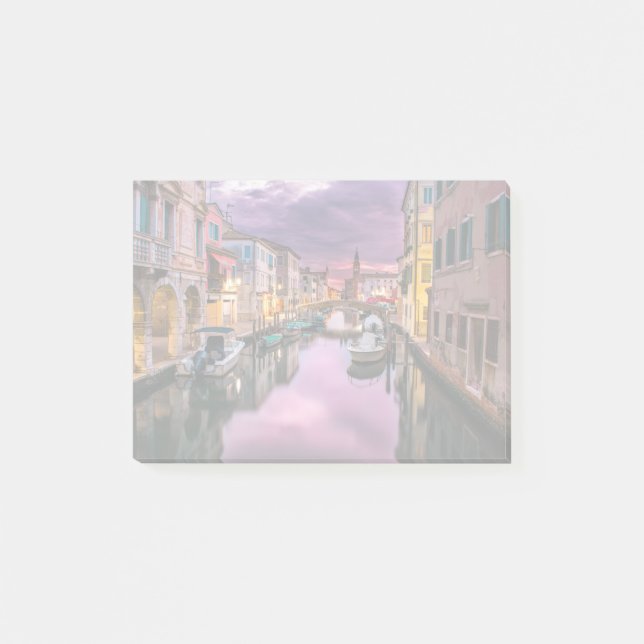 Venedig, Italien - Landschaftlicher Kanal und Vene Post-it Klebezettel (Vorderseite)