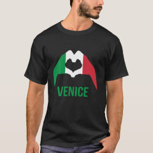 Venedig Italien Liebe Herzlich Willkommen im Itali T-Shirt