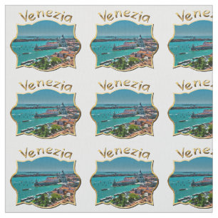 Venedig, Italien - Luftaufnahme Stoff