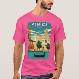 Venedig Italien Minimal Reisen T-Shirt