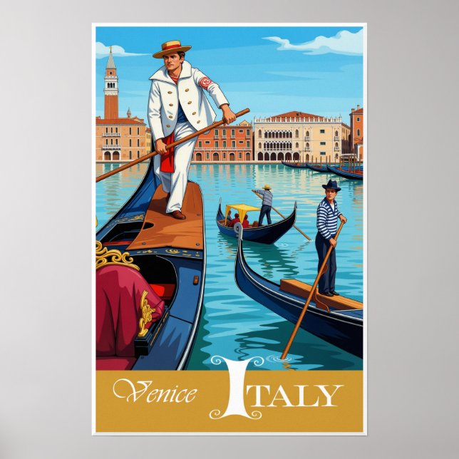 Venedig, Italien Poster (Vorne)
