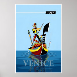 Venedig, Italien Poster