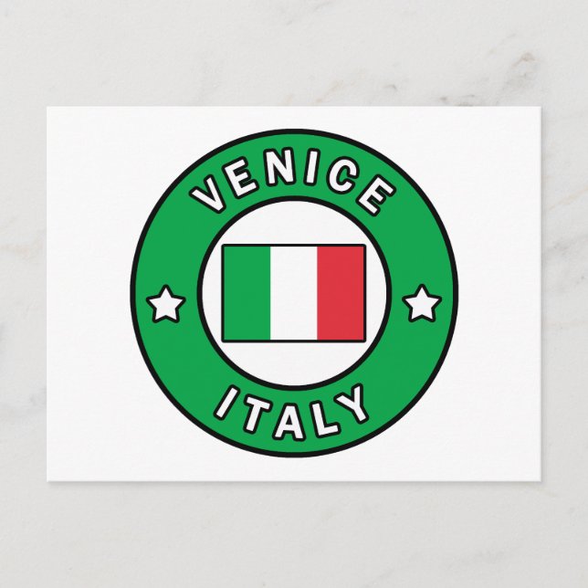 Venedig Italien Postkarte (Vorderseite)