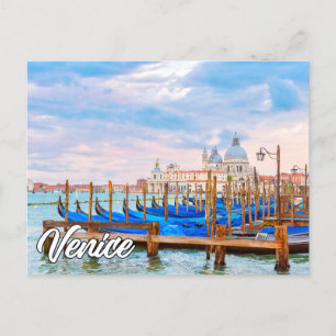 Venedig, Italien Postkarte