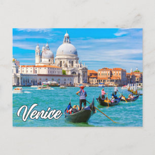 Venedig, Italien Postkarte