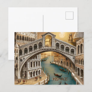 Venedig Italien Postkarte