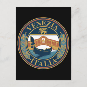 Venedig Italien Postkarte